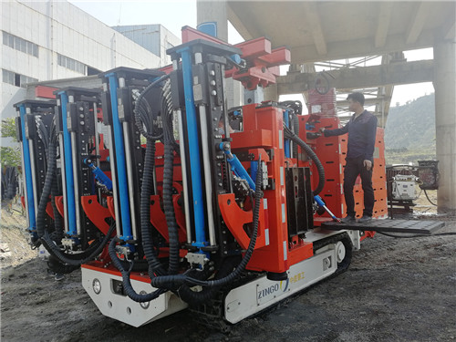 國(guó)內(nèi)首臺(tái)六臂煤礦用液壓錨桿鉆車落戶韓城象山礦井
