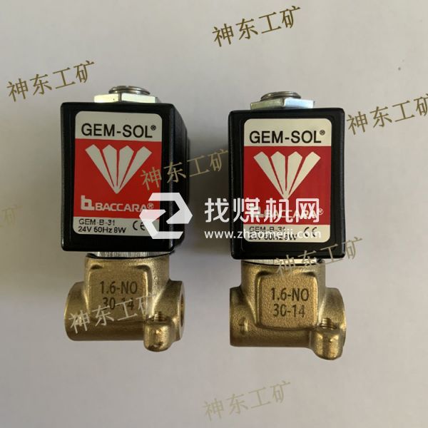 GEM-B-31電磁閥 24VAC 8W G1/8內螺紋 常開或常閉